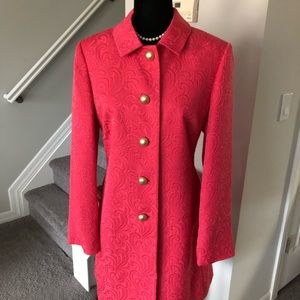 Pink embossed jacket by JM (John Meyer)